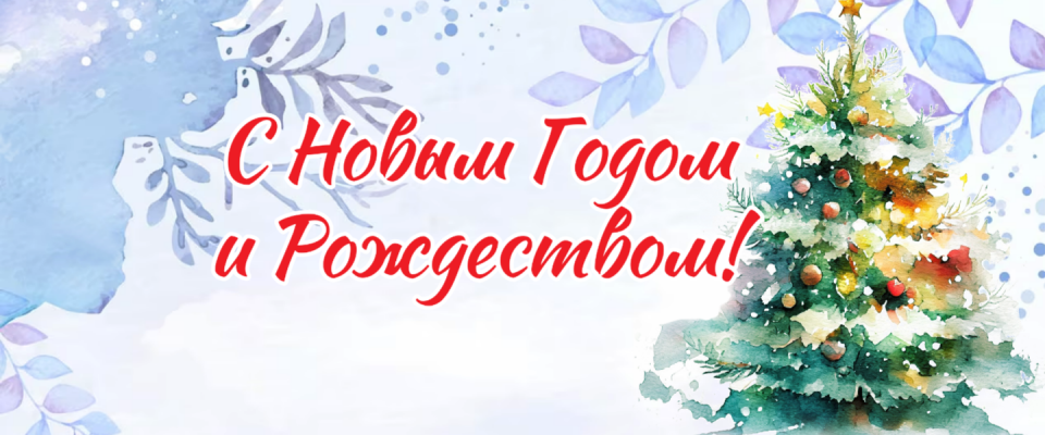 С наступающим Новым годом!