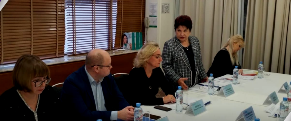 Президент РАМС Валентина Саркисова приняла участие в заседании комиссии ЦК Профсоюза