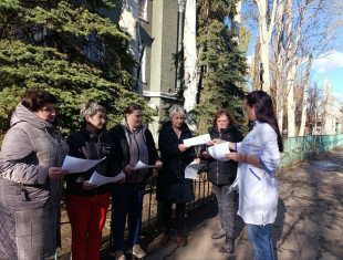 В ДНР  прошла акция «Жизнь без инсульта»!