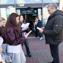 Молодёжный Совет РО АМСР ДНР и студенты Донецкого медицинского колледжа приняли участие в акции