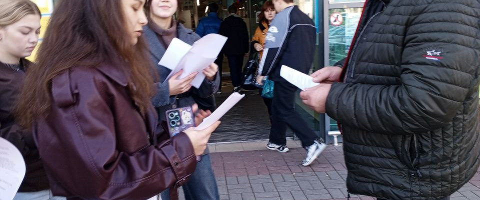 Молодёжный Совет РО АМСР ДНР и студенты Донецкого медицинского колледжа приняли участие в акции