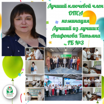 Итоги Конкурса «Лучший ключевой член ОПСА», номинация «Лучший из лучших»
