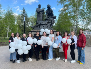 Митинг Молодежного совета ОПСА, посвящённый 80-й годовщине Победы в Великой Отечественной войне