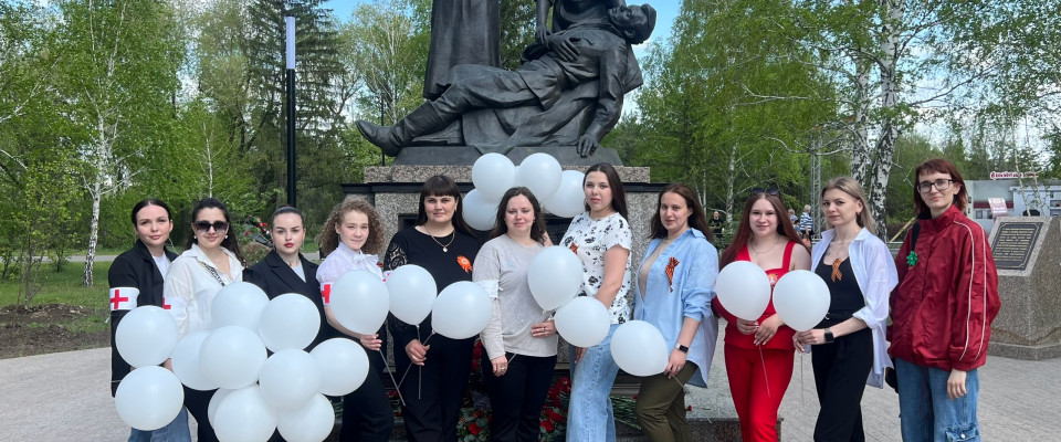Митинг Молодежного совета ОПСА, посвящённый 80-й годовщине Победы в Великой Отечественной войне