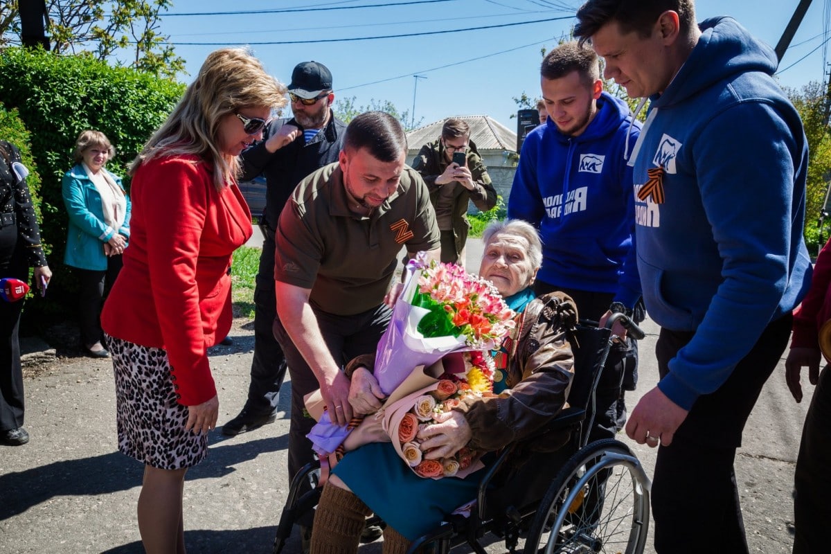 Парад Победы в честь медицинской сестры прошел в ДНР