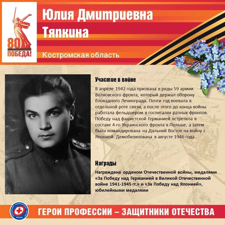 «Герои профессии – защитники Отечества»
