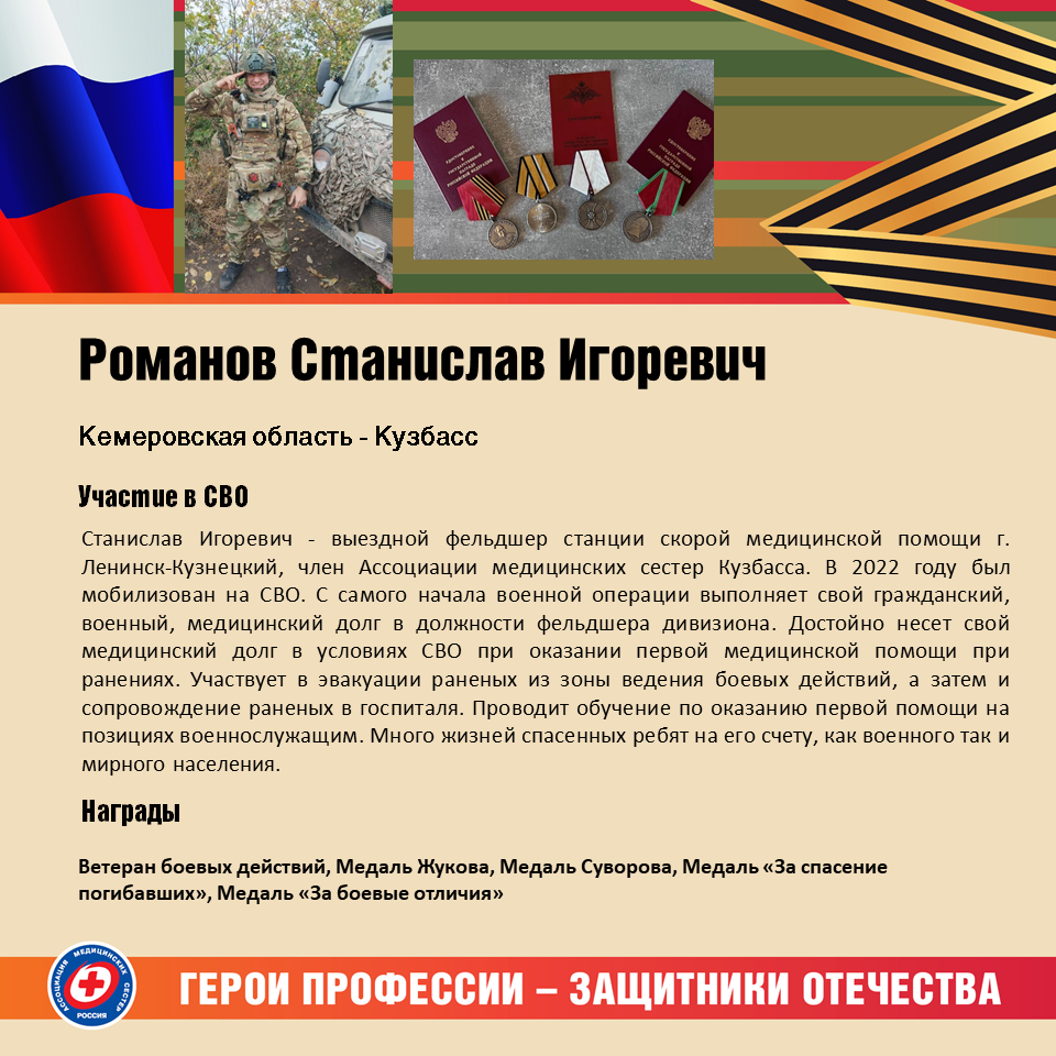 «Герои профессии – защитники Отечества»