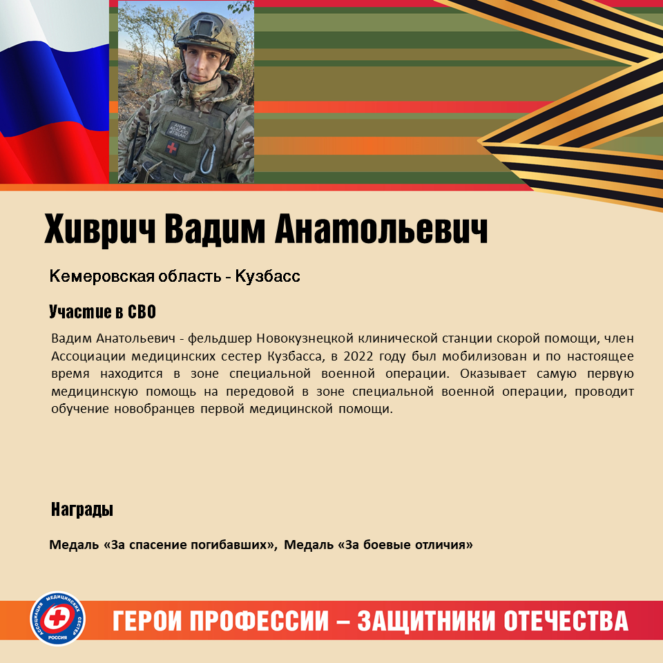 «Герои профессии – защитники Отечества»