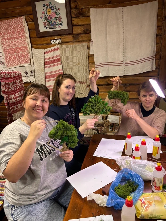 Ниточка к ниточке - вышло древо жизни!